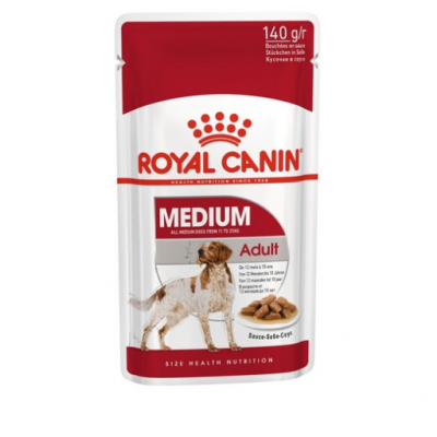 Royal Canin Медиум Эдалт 140г соус 321085