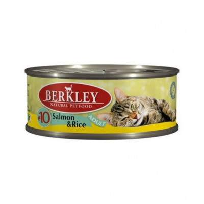 Корм Berkley №10 100г д/к лосось с рисом 75109