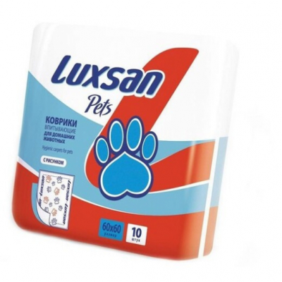 LUXSAN Pets Premium коврики впит 60х60 10шт