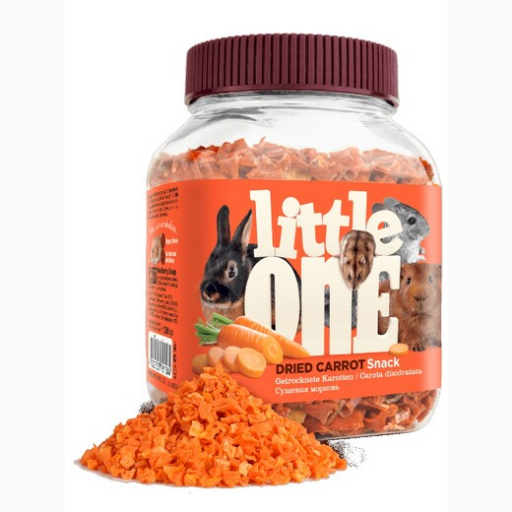 Little One Сушеная морковь 200г лак д/грыз