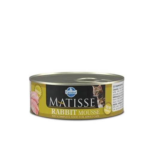 Корм Farmina Matisse мусс 85г д/к кролик 5763 +