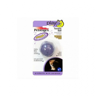 Petstages игрушка для кошек ОРКА Мяч мигающий 386REX