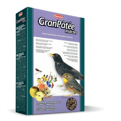 Падован GranPatee 1кг д/насекомоядных птиц с насекомыми 01937