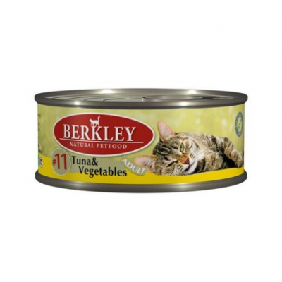Корм Berkley №11 100г д/к тунец с овощами 75110